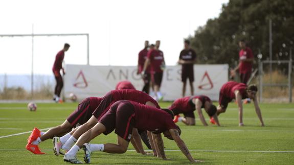 El Atlético retoma los entrenamientos