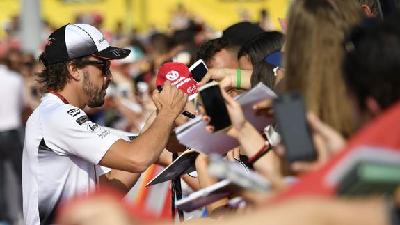 Fernando Alonso: «Podíamos haber terminado delante de Ferrari»