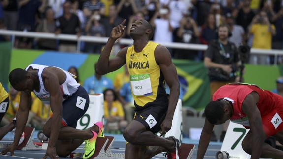 La huella final de Bolt