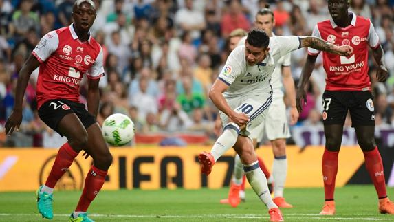 El Real Madrid tira de pegada