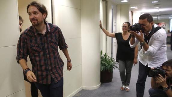 Iglesias prevé propuestas mucho mejores que la de Maestre para Podemos Madrid