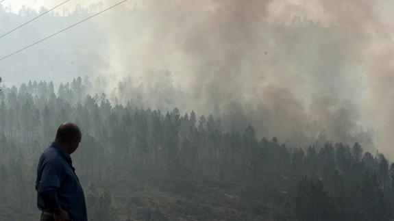 Galicia de nuevo envuelta en llamas