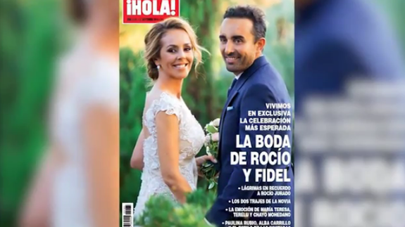 Se filtra la portada de la boda de Rocío Carrasco y Fidel Albiac