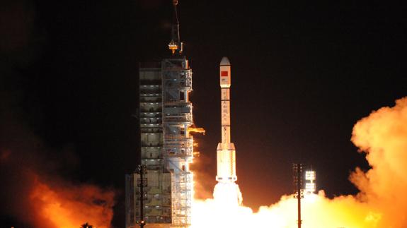 China lanza su segundo laboratorio espacial, el Tiangong-2