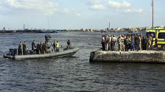 Asciende a 162 el número de víctimas mortales en el naufragio frente a las costas de Egipto