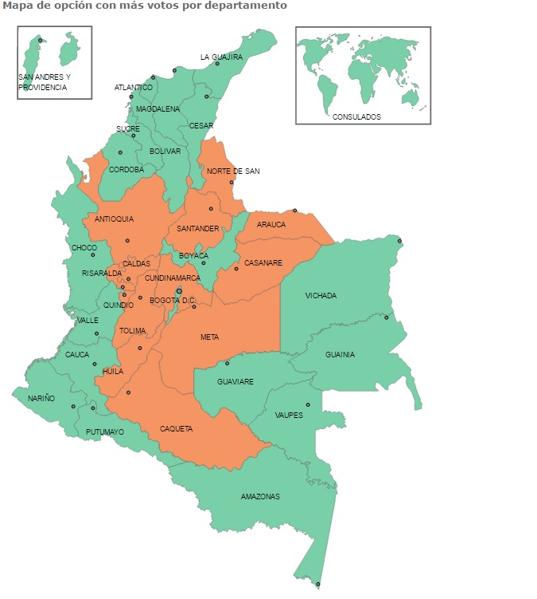 Las regiones más golpeadas por las FARC votaron 'sí' a la paz