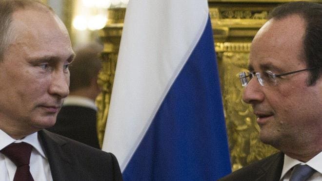 Putin anula su viaje a París por la tensión sobre el conflicto sirio