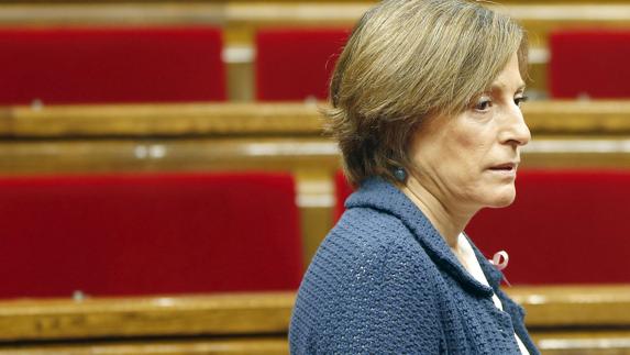 Forcadell responde a la Fiscalía: «Dinamitar el Estado es la corrupción del PP»