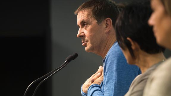 Otegi advierte de que los «enemigos de la paz» no lograrán sabotearla