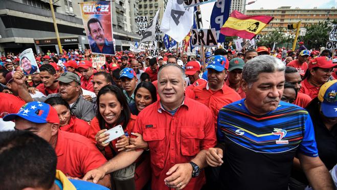 El chavismo vincula las protestas opositoras a un «golpe de Estado»