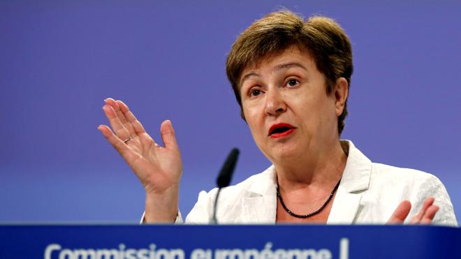 La vicepresidenta de la Comisión Europea Kristalina Georgieva dimite y se va al Banco Mundial