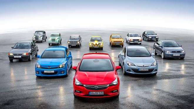 Los compactos de Opel cumplen 80 años