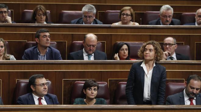 El PSOE sancionará con hasta 600 euros a los 15 diputados del 'no' a Rajoy