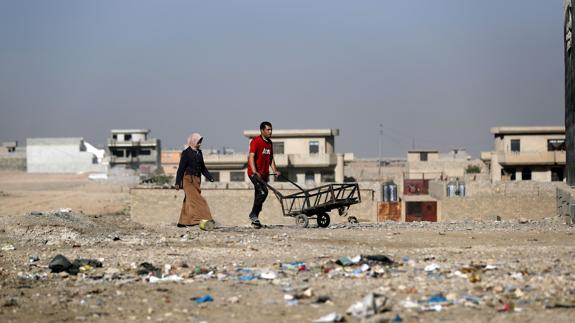 La desesperación cunde en Mosul ante la escasez de comida