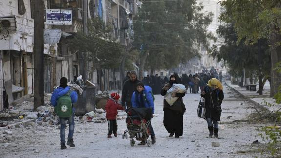 Los bombardeos se reanudan en Alepo, mientras las negociaciones se bloquean