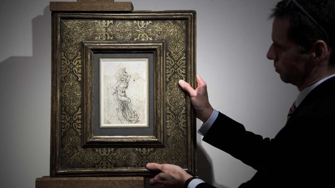 Encuentran un dibujo perdido de Leonardo da Vinci en Francia valorado en 15 millones de euros