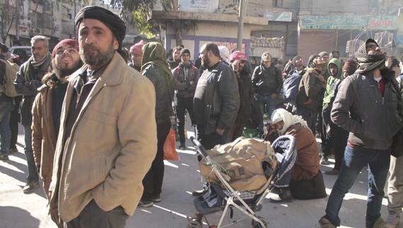 Los evacuados de Alepo ya sueñan con volver