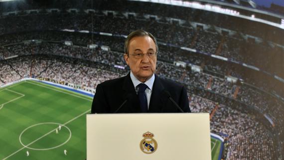 Florentino: «El Real Madrid vive uno de sus mejores momentos en 114 años»