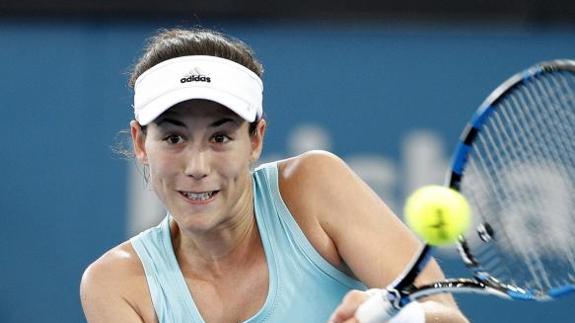 Garbiñe Muguruza, semifinalista