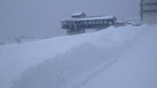 La nieve regresa al Pirineo francés