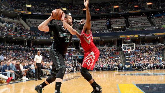 El partidazo de Marc Gasol no evita la derrota de los Grizzlies ante los Rockets