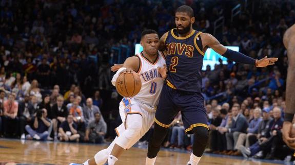 Westbrook rompe la racha triunfal de los Cavaliers