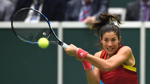 Muguruza cae en la segunda ronda de Doha