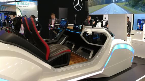 El coche del futuro se hace presente en el MWC