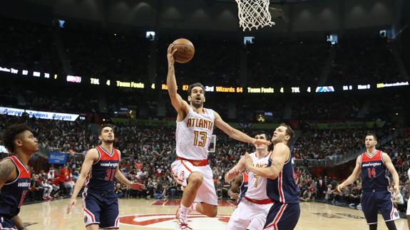 Calderón, cuatro puntos en 13 minutos, en la victoria ante Wizards