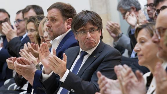 Puigdemont y el Govern trasladan su «apoyo» a los diputados investigados por el TSJC