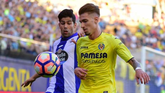 El empate salva al Dépor y complica al Villarreal