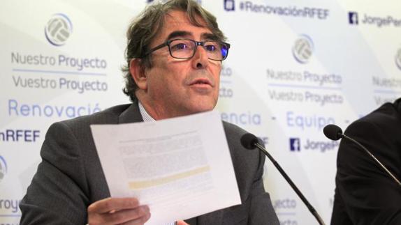 Jorge Pérez recurre a los tribunales para intentar paralizar las elecciones a la FEF