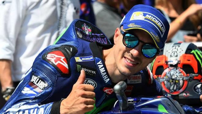 Maverick Viñales: «No me esperaba hacer hoy la 'pole'»