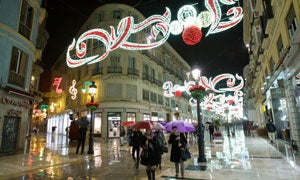 Málaga inaugura su iluminación navideña