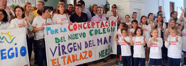 Nerja pide a la Junta que concierte las plazas de la ampliación de un nuevo colegio