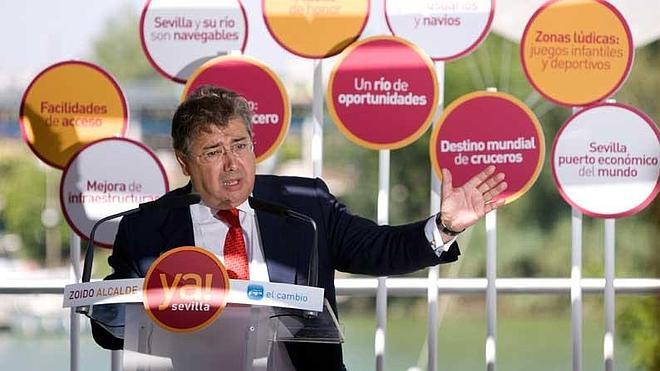 El alcalde de Sevilla pierde el mapa