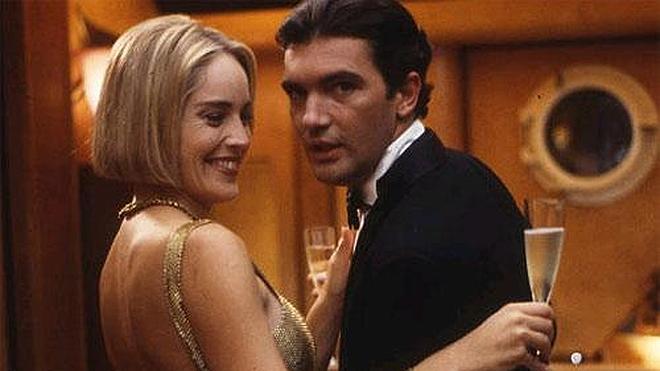 Antonio Banderas y Sharon Stone, de amigos ¿a algo más?