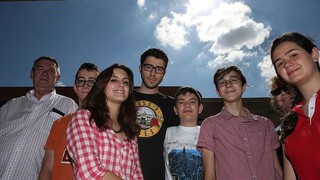 A la universidad cuatro años antes