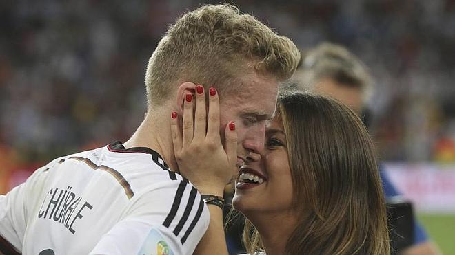 Las novias de la selección alemana de fútbol, las otras estrellas del Mundial