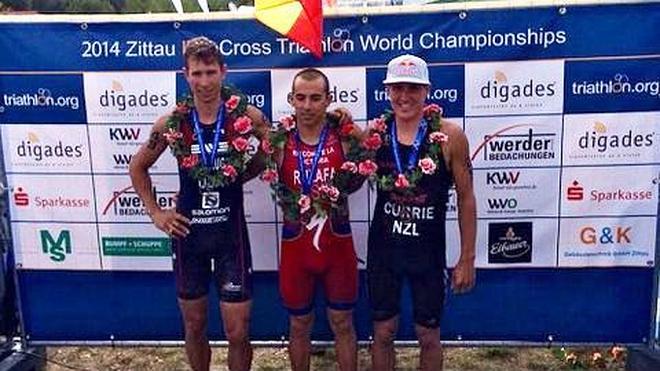 El malagueño Rubén Ruzafa, campeón del mundo de triatlón cross