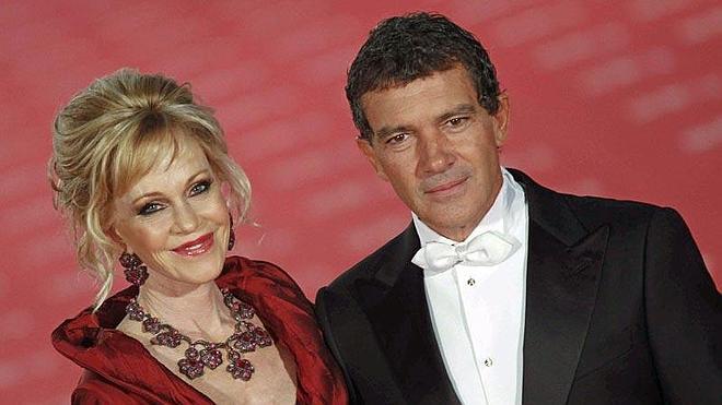 Antonio Banderas y Melanie Griffith, unidos por el cine