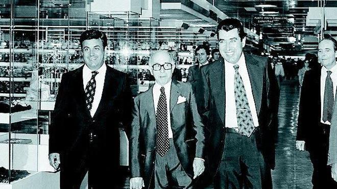 1979: Ramón Areces inaugura El Corte Inglés de Málaga