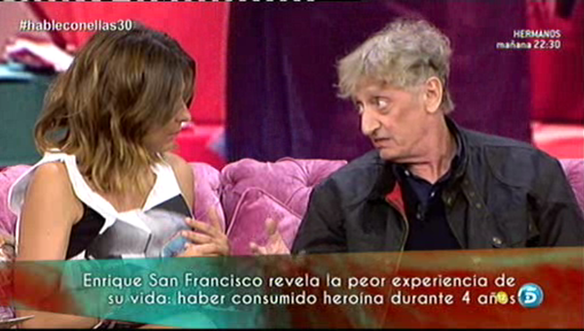 Enrique San Francisco a Barneda: «El problema lo he tenido con mujeres como tú»