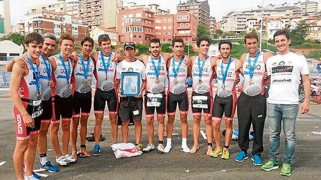 El TriMarbella Bike, tercer mejor club de triatlón de España