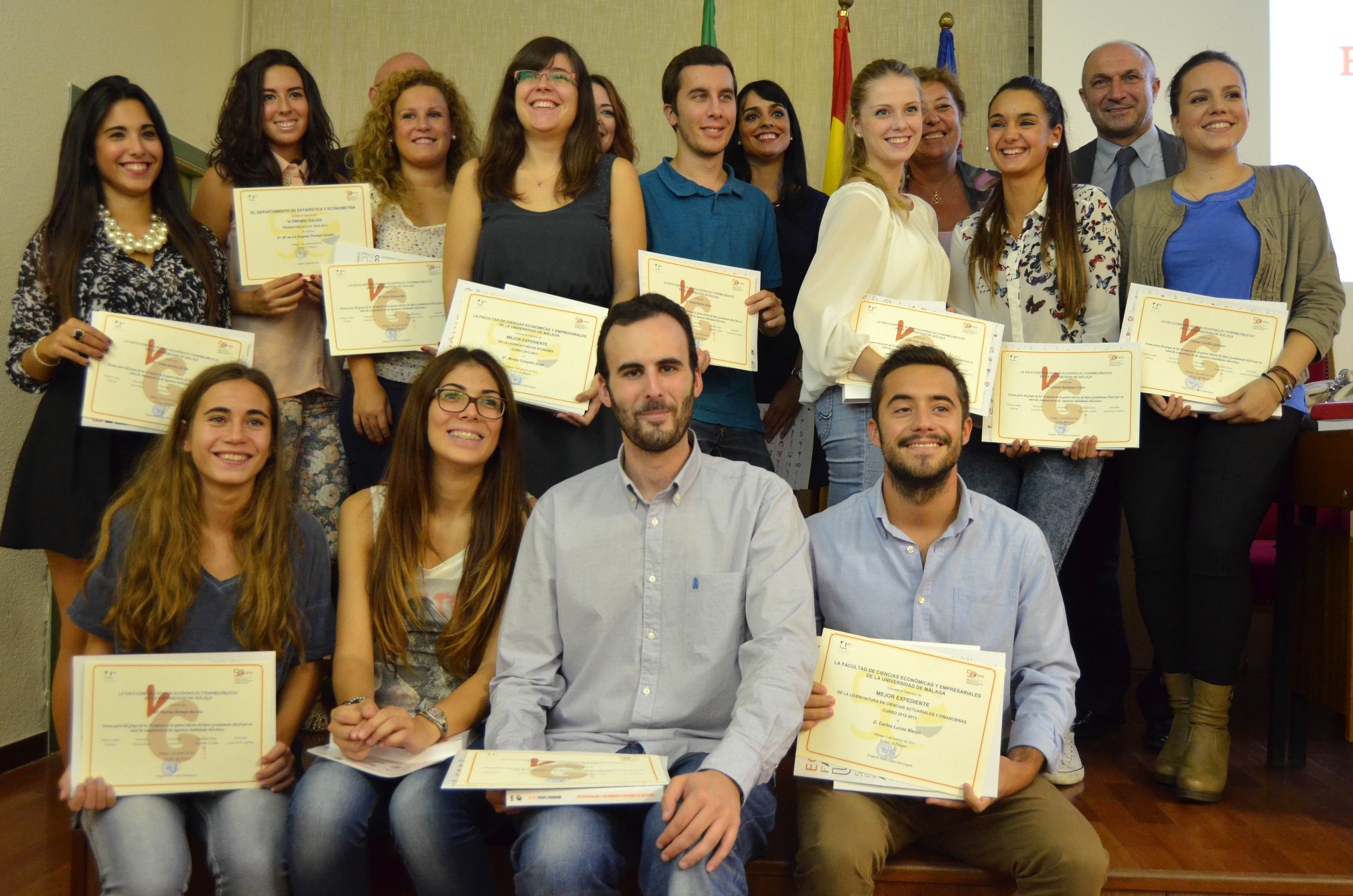 Económicas premia a sus alumnos más brillantes