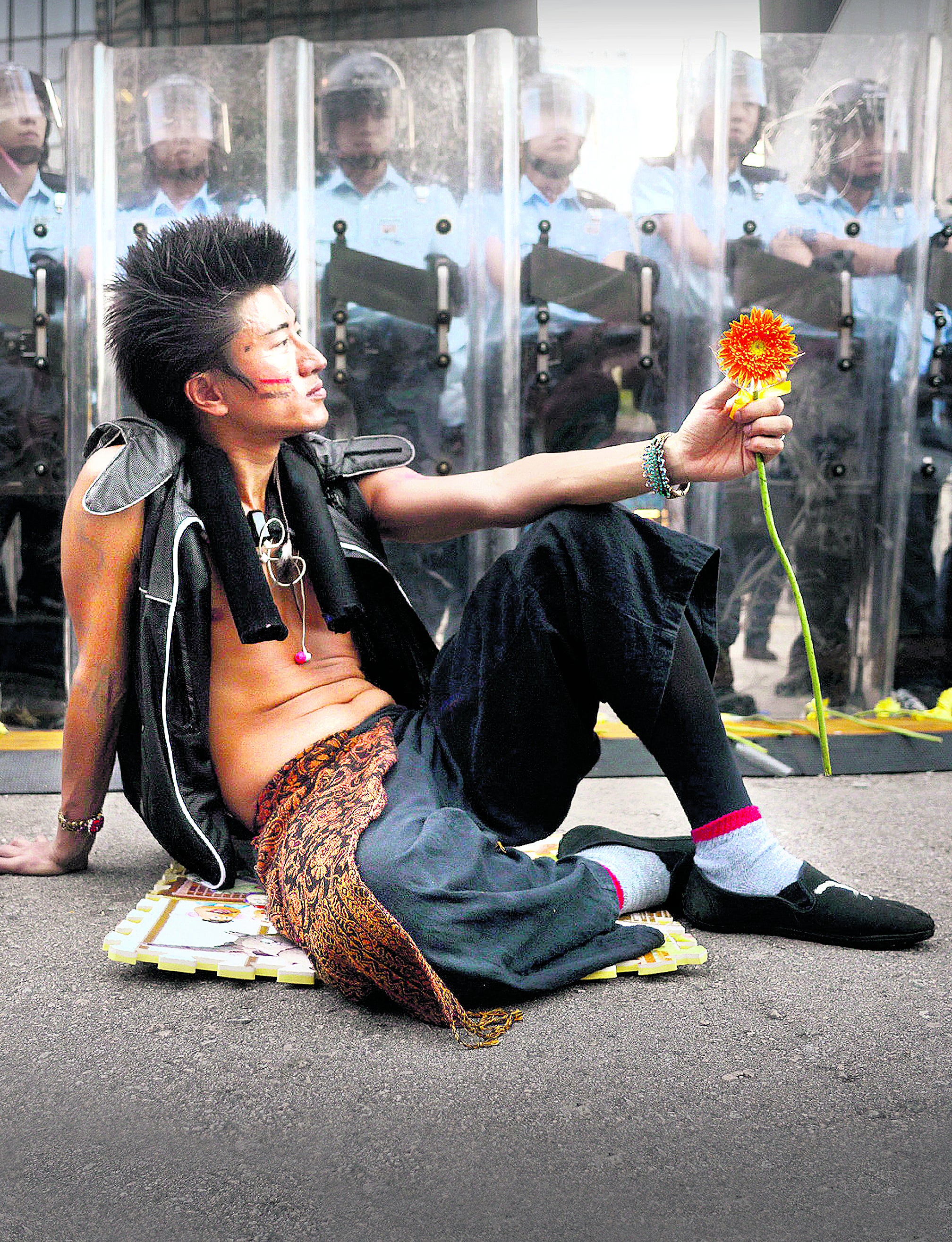 Paz y amor en Hong Kong