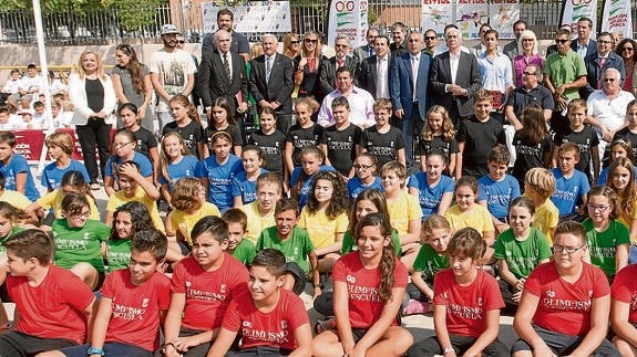 El olimpismo se cuela en el colegio