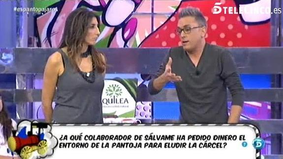 Isabel Pantoja le pide dinero a Belén Esteban