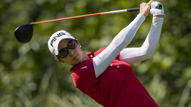 Azahara Muñoz ya es tercera en el torneo de Taiwán