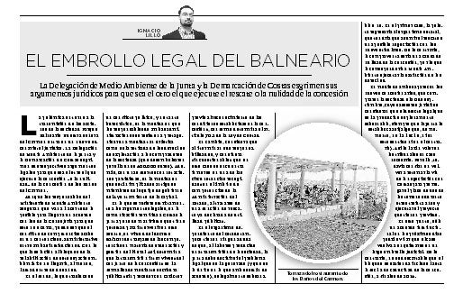 El embrollo legal del Balneario